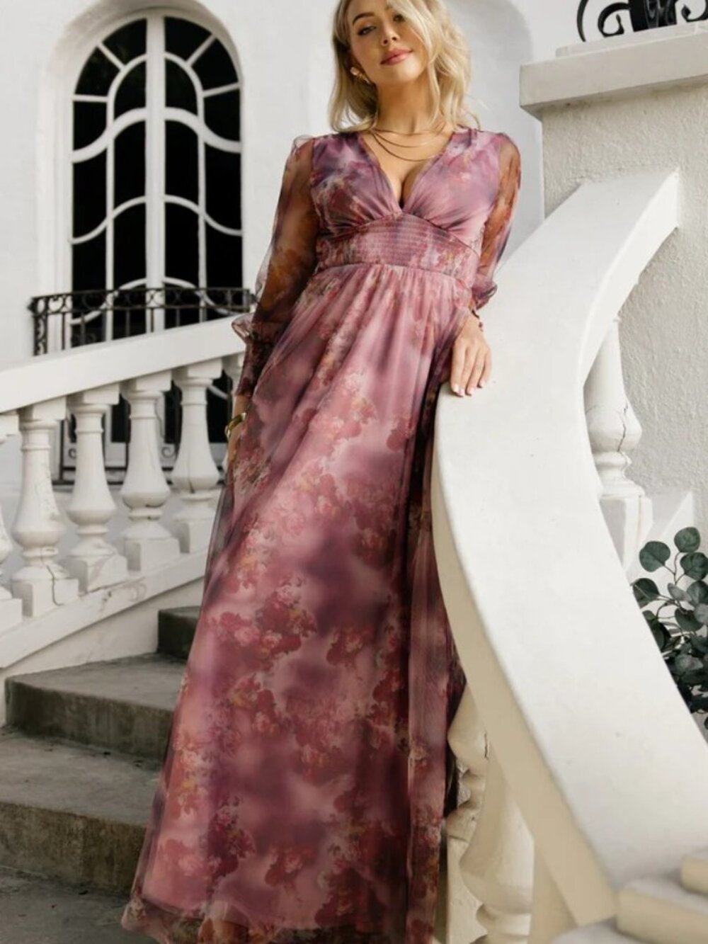 Layla Tulle Maxi Dress | Baltic Born - Picture 2 of 8